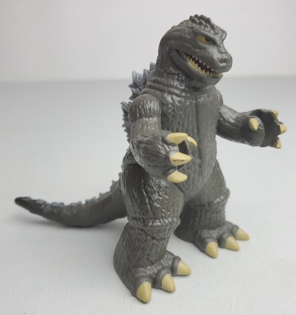 De-Lite™ Action Figures Soft Touch Vinyl Plastic Collectible Model Toys  (Godzilla 5 Pieces Set, Version A, Multicolour, 3-7cm)