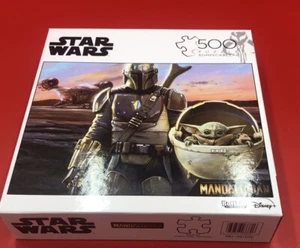 Star Wars Il Mandaloriano Baby Yoda 500 Pezzi Puzzle Buffalo Giochi Disney NUOVO - Foto 1 di 2