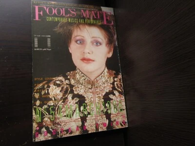 Fool's Mate Japan Magazine Book 1986 Cocteau Twins Eno Sodom Gism Smiths Galas - Image 1 of 4