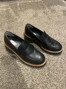 MIA Platform Loafers, Black, Size 7.5 - Picture 1 of 7