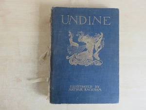 Undine de la Motte Fouque Illustrated by Arthur Rackham, 1909, Ist Ed w/o plates - Picture 1 of 16