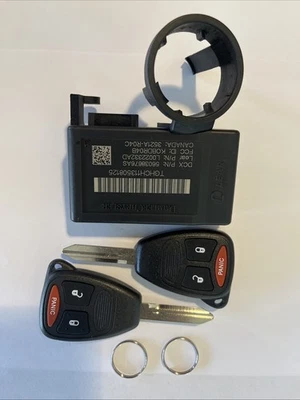 2004-2006 Dodge Durango Dakota Immobilizer 56038676AS VIN Programmed Plug & Play - Image 1 of 4