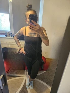 EMP Urban Classics Damen 3/4 Jumpsuit Gr. XS Schwarz - Bild 1 von 3