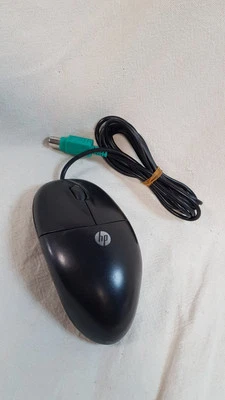 HP 600553-002 Optical Wired PS/2 Mouse - Black - Image 1 of 4
