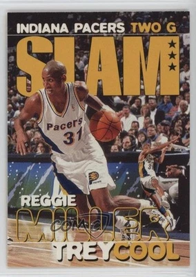 1996-97 NBA Hoops SLAM Reggie Miller #322 HOF - Image 1 of 2