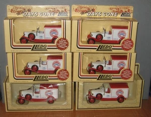 Lledo Days Gone DG22006 Packard Town Van Pizza Express Group of 6 variations - Picture 1 of 7