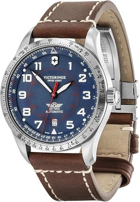 Victorinox Swiss Army Airboss 241887 Men's Automatic Blue Dial Watch 42mm - Image 1 of 3