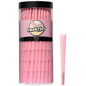 200 Pack 1 1/4 Size Cones - Pre Rolling Rolled Preroll Papers with Filter Tip... - Picture 1 of 5