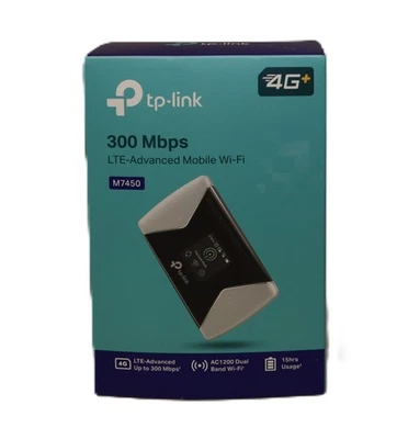 Wi-Fi TP Link M7450 router mobile 4G LTE - Immagine 1 di 2