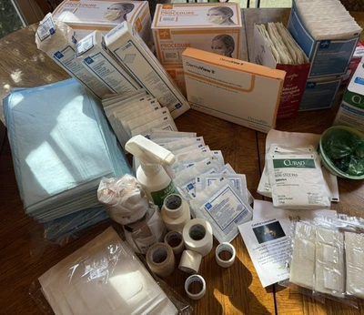 Lote de suministros médicos DermaView/gasas esponjas de drenaje diálisis peritoneal CathPal  Foto 1 de 4