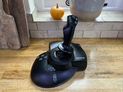 Microsoft SideWinder Force Feedback Pro Joystick Requires Power Lead - Image 1 of 4