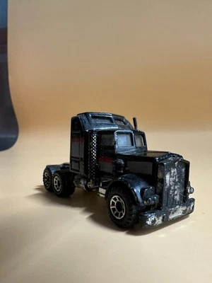 Винтажный 1983 Matchbox Kenworth Aerodyne Черный 1:100 Макао - Изображение 1 из 4