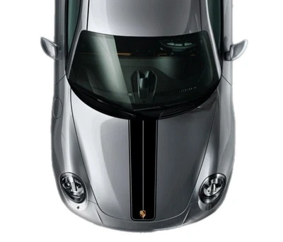 Наклейка на овальный капот Porsche 911 2020-2025 992 Dual Rally на заказ графическая - Изображение 1 из 4