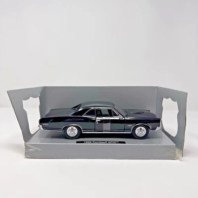 Vintage 1966 Pontiac GTO Die Cast  Car Popak New-Ray Black Unused No Box - Image 1 of 4