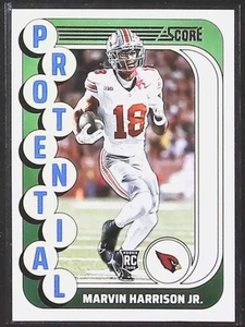 2024 Score Marvin Harrison Jr. Protential #16 Arizona Cardinals - Bild 1 von 2