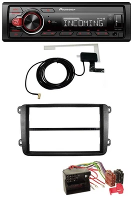 Pioneer USB MP3 DAB Bluetooth Autoradio für VW Golf V VI Touran Passat 3C Caddy - Bild 1 von 4
