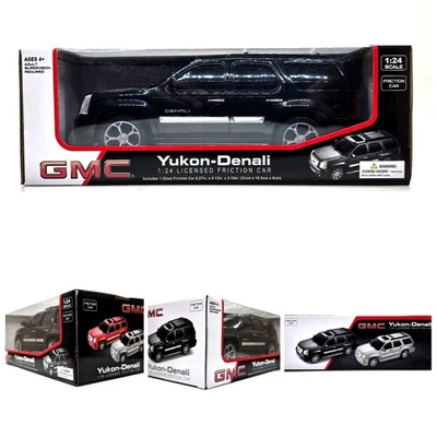 2007-14 GMC Yukon Denali Black NNBS 1/24 Plastic Diecast Friction Car VHTF - Image 1 of 4