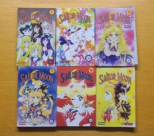 Sailor Moon Pocket Mixx TokyoPop manga inglese completo 6-11 - Foto 1 di 16