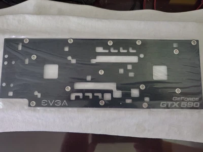 EVGA GeForce GTX 590 backplate ONLY - Image 1 of 3