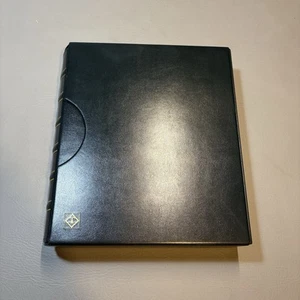 Coin Album Lighthouse Giant Large 3 Ring Slipcase Binder With 6 Leuchtturn Pages - Picture 1 of 12