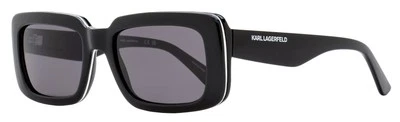 Gafas de sol Karl Lagerfeld rectangulares KL6101S 001 negras 54 mm Foto 1 de 3