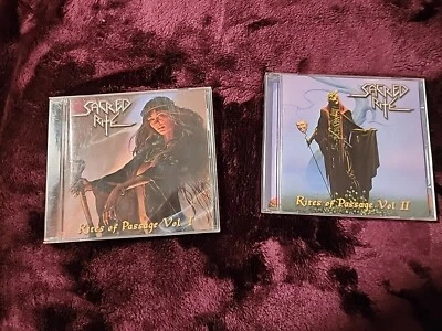 S3- SACRED RITE Rites of Passage Vol I &II CD 2002 Sentinel Steel USA SSTEEL - Image 1 of 4