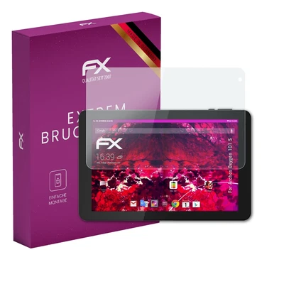 atFoliX Glasfolie für Archos Oxygen 101 S Displayfolie 9H Schutzpanzer - Bild 1 von 4