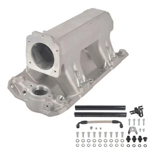 Cast Aluminum EFI Intake Manifold For Small Block Chevy 350 1955-1985 - Picture 1 of 10