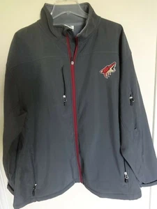 Vintage NHL Phoenix Coyotes Trainingsjacke mit Reißverschluss vorne genähte Logos Herren 2XL - Bild 1 von 6