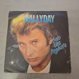 Johnny Hallyday Only A Prayer Doesn'T Yes Live Così' 45 Italy Press 1982 - Picture 1 of 4