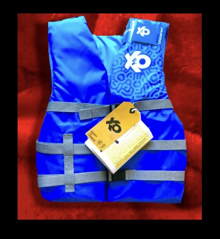 X²O Universal Adult Life Vest Life Jacket Boat Safety gear COAST GUARD APPROVED