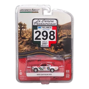 GREENLIGHT 1972 Datsun 510 White La Carrera Panamericana 13240-F 2019 - Picture 1 of 2