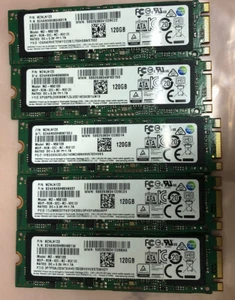 Lot Of 5 Samsung 850 EVO 120GB SATA3 M.2 SSD Mznln120 Mz-n5e120 - Picture 1 of 3