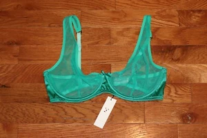 Reggiseno Fleur Du Mal Mesh Demi Nuovo con etichette Prezzo al pubblico 78!!! - Foto 1 di 20