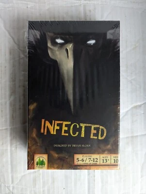 Infected Card Game Bryan Sloan 2017 Black Forest Studio Factory Sealed Excellent - Image 1 of 4