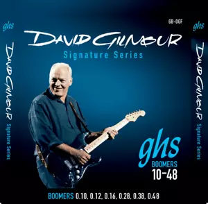 JEU DE CORDES GUITARE ELECTRIQUE GHS DAVID GILMOUR BLEU 10-48 - DGF - Imagen 1 de 1