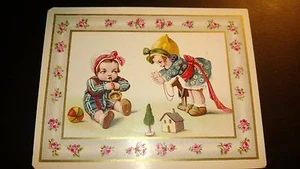 Antique  " COMIC-CHILDREN " Post Card - Appr. 1905-14.Unused - Picture 1 of 3