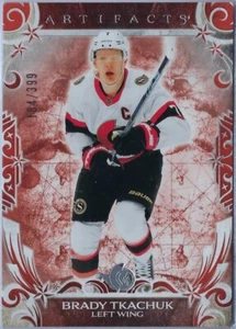 24/25 2024 UPPER DECK ARTIFACTS HOCKEY RUBY BRADY TKACHUK 184/399 - Picture 1 of 2