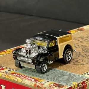 Hot Wheels Morris Wagon MG Rover Black & Tan 2001 HW First Editions diecast 1/64 - Picture 1 of 12