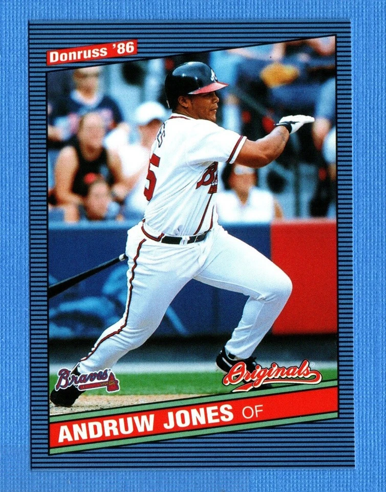 2002 Donruss Originals #292 Andruw Jones Atlanta Braves - Image 1 of 1