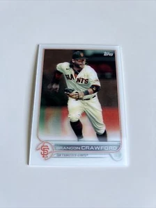 2022 BRANDON CRAWFORD Topps On Demand 3D Card #117 SF Giants - Picture 1 of 2