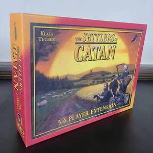 EMPTY BOX ONLY: Settlers of Catan 5-6 Player Extension - Mayfair Games 3062 - Picture 1 of 6