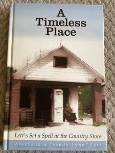 *Signed* A Timeless Place by AlexSandra “Sandy Lynn” Lett (2002, Hardcover) - Picture 1 of 6