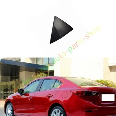 Cubierta de ventana triángulo trasero izquierdo reemplazo para Mazda 3 sedán 2014-2018 Foto 1 de 4
