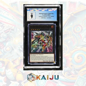 Yu-Gi-Oh! Ultimate Dragonic Utopia Ray LIOV-EN039 Ultra Rare 1ère Ed CGC 9 - Photo 1/3