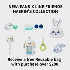 NEWJEANS X LINE FRIENDS 2ND Official MD HAERIN COLLECTION