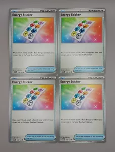 Energy Sticker - 159/165 - Pokemon 151 - Trainer Card Set - Playset 4x - Picture 1 of 1