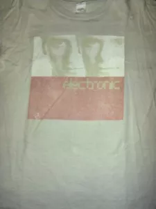 Camiseta Electrónica Bernard Sumner Johnny Marr 1991 Vintage Original Yunque Talla L - Imagen 1 de 4