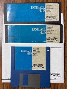 FastBack Plus Backup Software for DOS VINTAGE - Picture 1 of 8