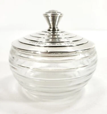 Antique Art Deco English Sterling Silver Golf Captain's Prize S.L.G.C. Course - Image 1 of 4